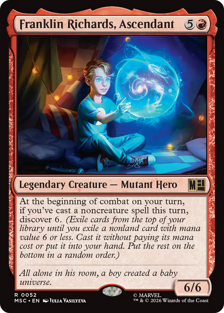 Franklin Richards, Ascendant (Surge Foil) [Marvel Super Heroes Commander] | Exor Games Summserside