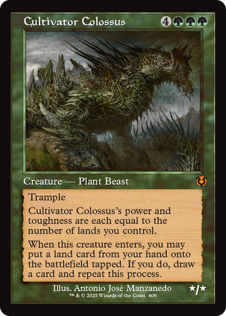 Cultivator Colossus (Retro Frame) [Innistrad Remastered] | Exor Games Summserside