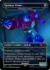 Darksteel Colossus - Optimus Prime (Borderless) [Secret Lair Drop Series] | Exor Games Summserside