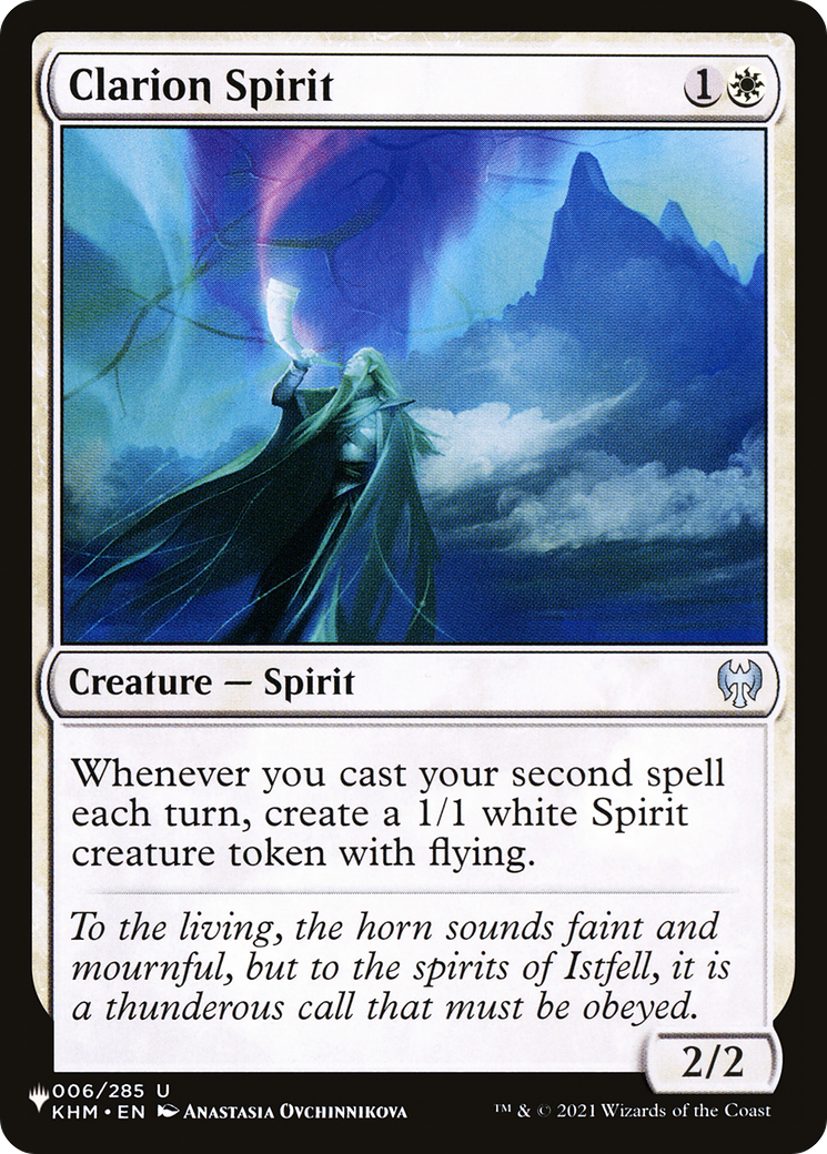 Clarion Spirit [The List] | Exor Games Summserside