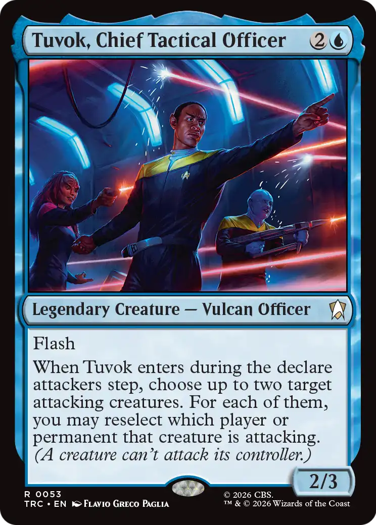 Tuvok, Chief Tactical Officer (Surge Foil) [Star Trek Commander] | Exor Games Summserside