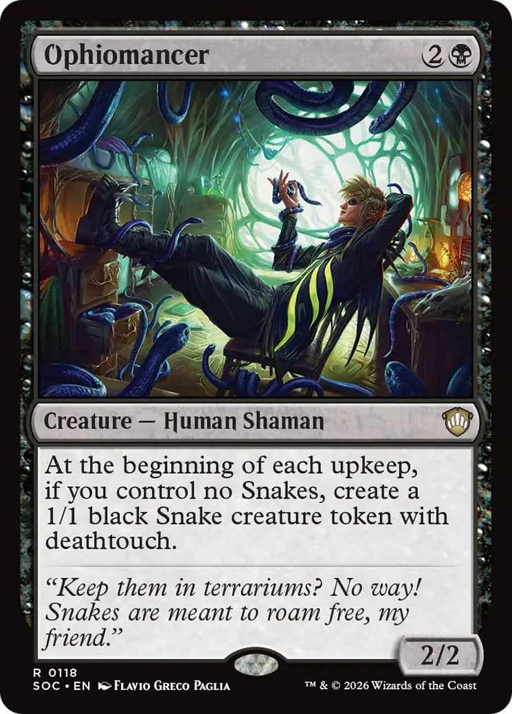 Ophiomancer [Secrets of Strixhaven Commander] | Exor Games Summserside