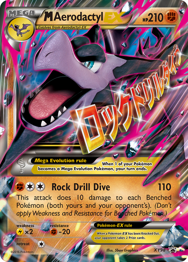M Aerodactyl EX (XY98) [XY: Black Star Promos] | Exor Games Summserside