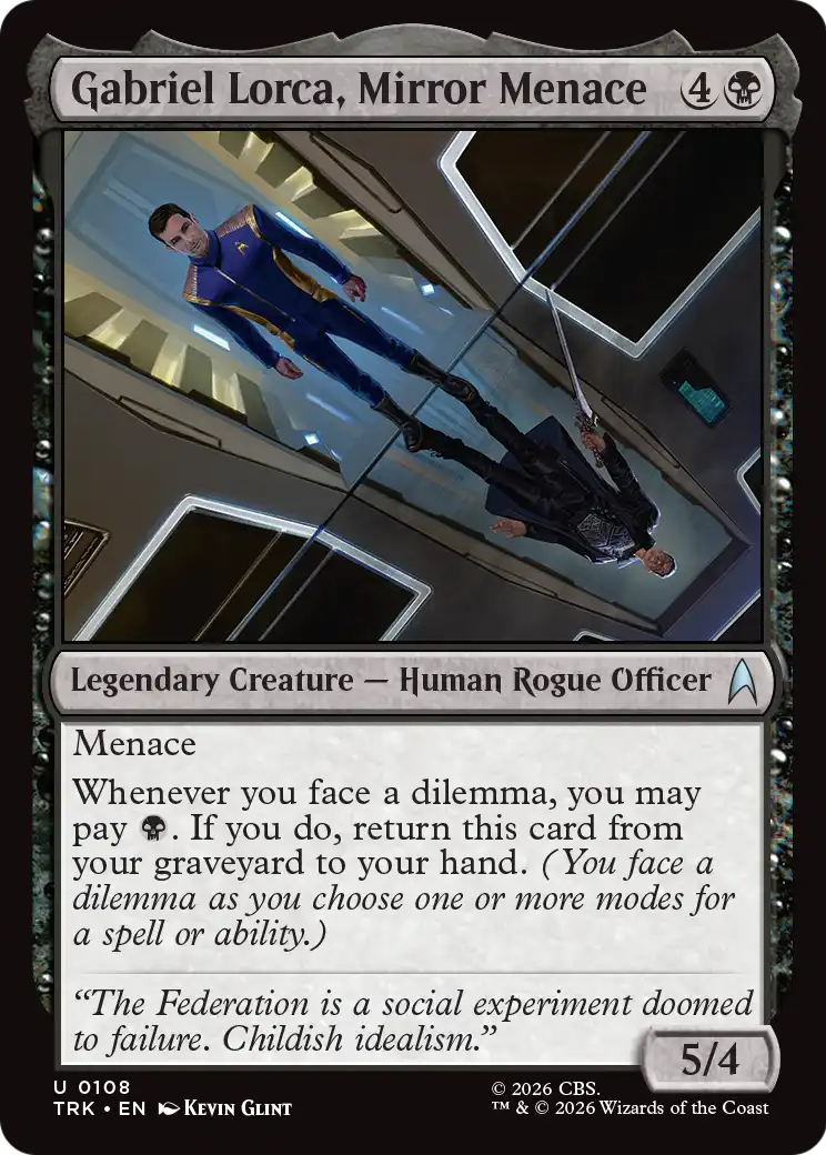 Gabriel Lorca, Mirror Menace [Star Trek] | Exor Games Summserside