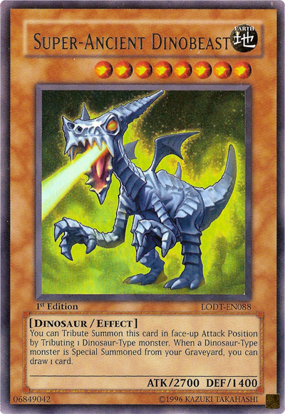 Super-Ancient Dinobeast [LODT-EN088] Ultra Rare | Exor Games Summserside