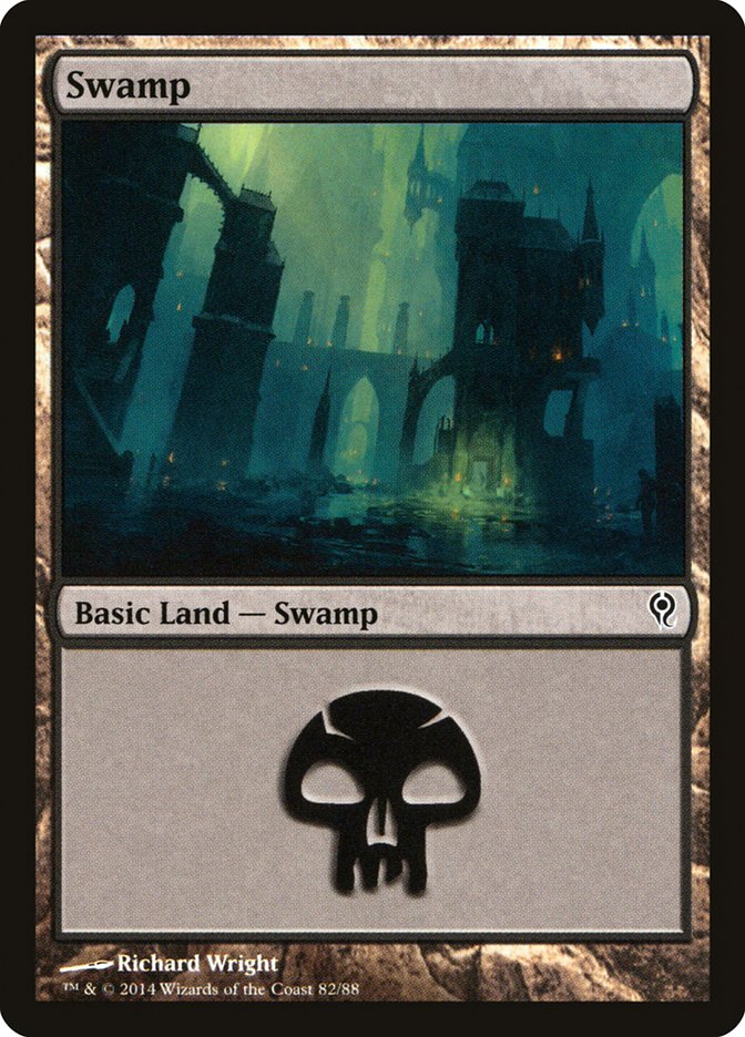 Swamp (82) [Duel Decks: Jace vs. Vraska] | Exor Games Summserside