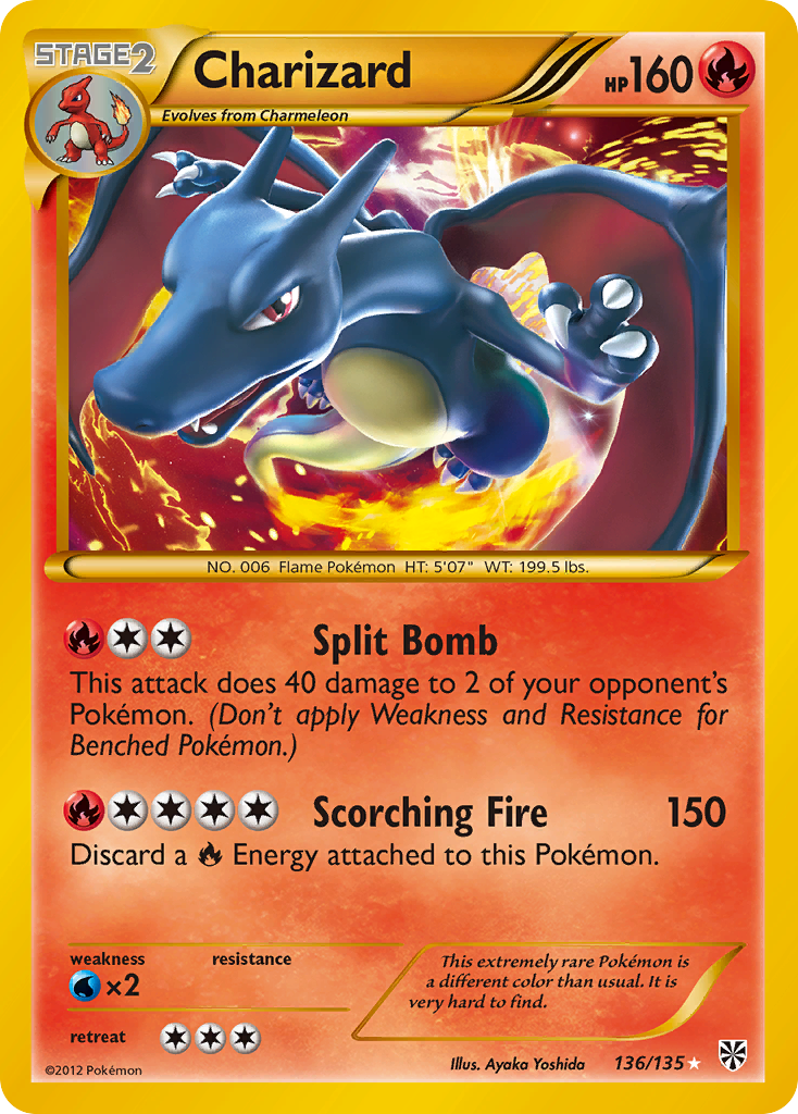 Charizard (136/135) [Black & White: Plasma Storm] | Exor Games Summserside