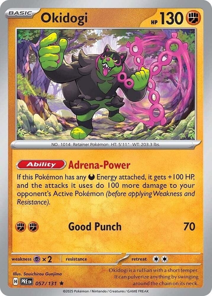 Okidogi (057/131) [Scarlet & Violet: Prismatic Evolutions] | Exor Games Summserside