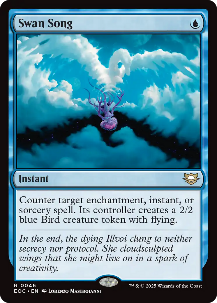 Swan Song [Edge of Eternities Commander] | Exor Games Summserside