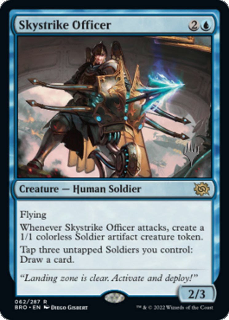 Skystrike Officer (Promo Pack) [The Brothers' War Promos] | Exor Games Summserside