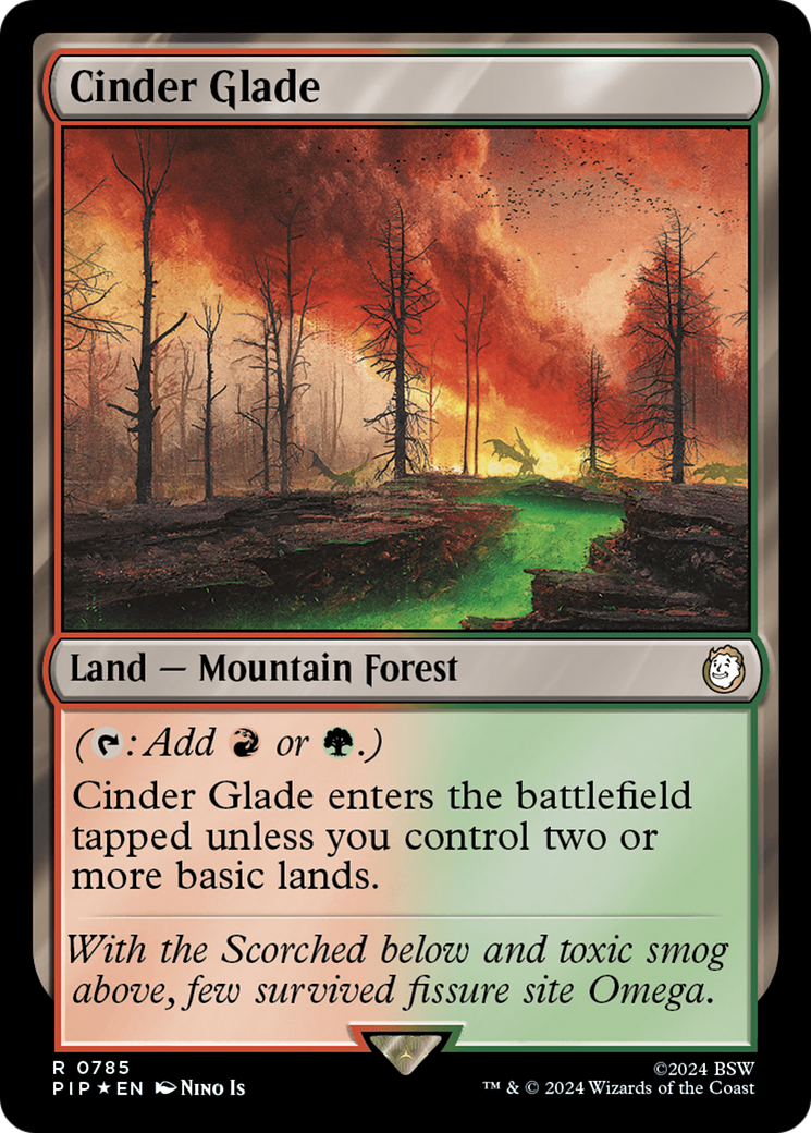 Cinder Glade (Surge Foil) [Fallout] | Exor Games Summserside