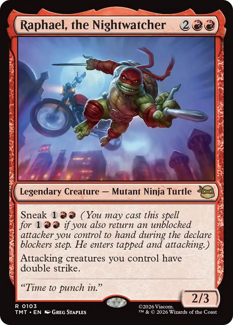 Raphael, the Nightwatcher [Teenage Mutant Ninja Turtles] | Exor Games Summserside