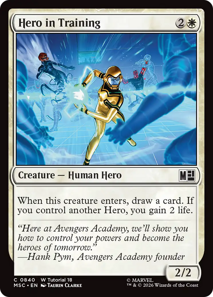 Hero in Training [Marvel Super Heroes Commander] | Exor Games Summserside