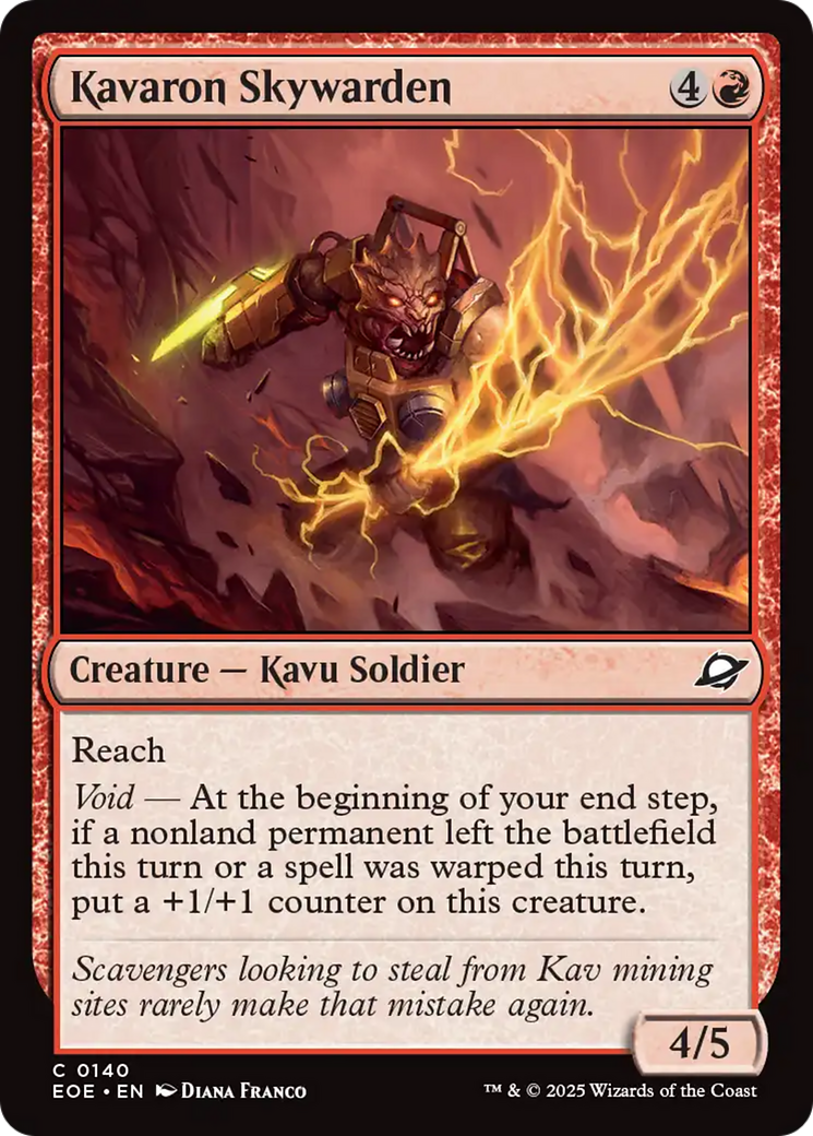 Kavaron Skywarden [Edge of Eternities] | Exor Games Summserside