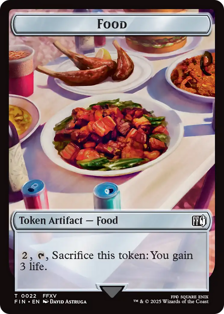Hero (0002) // Food Double-Sided Token [FINAL FANTASY Tokens] | Exor Games Summserside