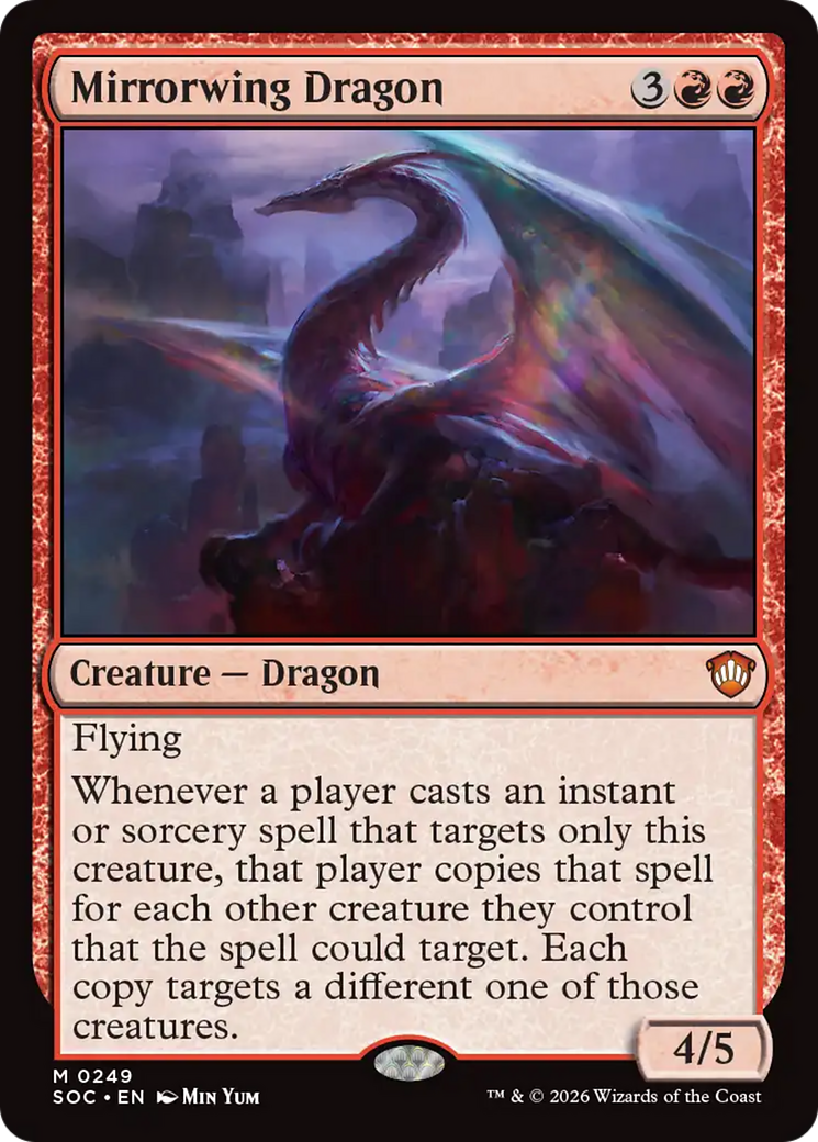 Mirrorwing Dragon [Secrets of Strixhaven Commander] | Exor Games Summserside