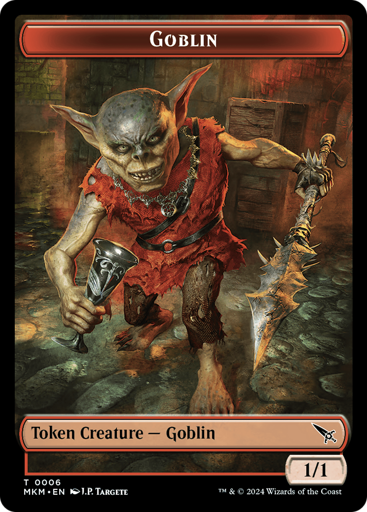 Goblin Token [Murders at Karlov Manor Tokens] | Exor Games Summserside