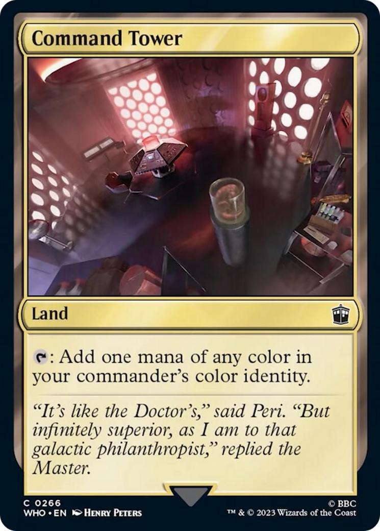 Command Tower (0266) [Doctor Who] | Exor Games Summserside