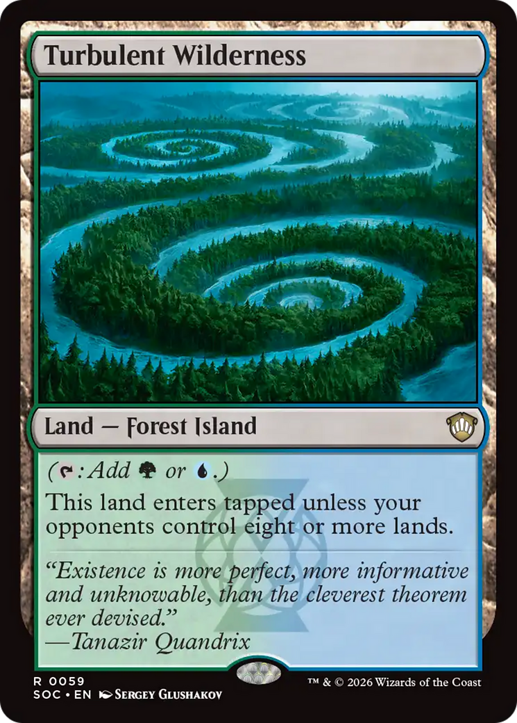 Turbulent Wilderness [Secrets of Strixhaven Commander] | Exor Games Summserside