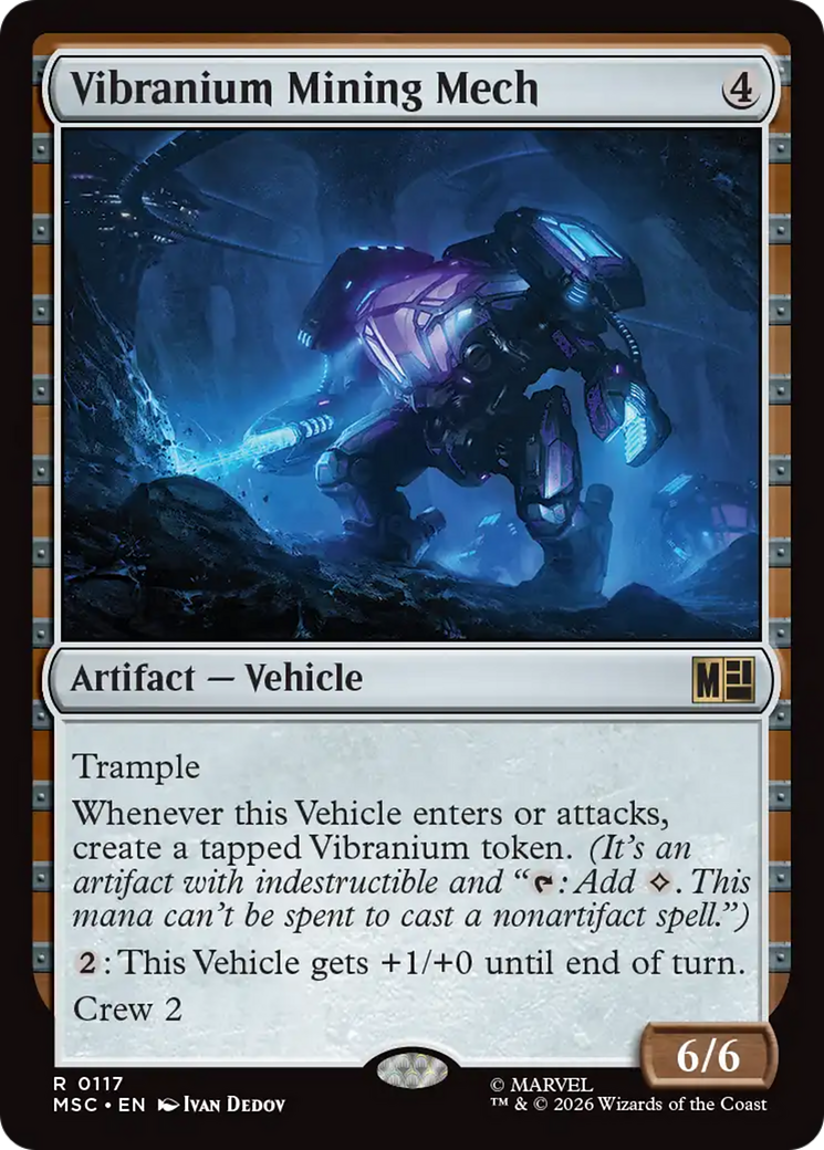 Vibranium Mining Mech [Marvel Super Heroes Commander] | Exor Games Summserside