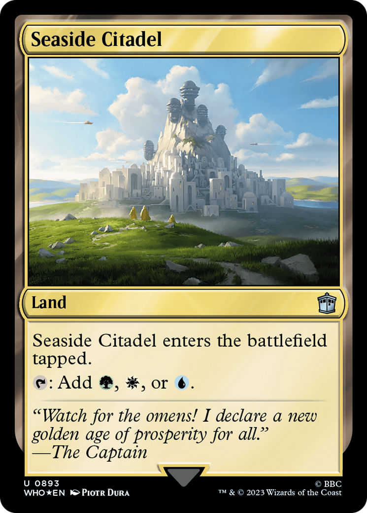 Seaside Citadel (Surge Foil) [Doctor Who] | Exor Games Summserside