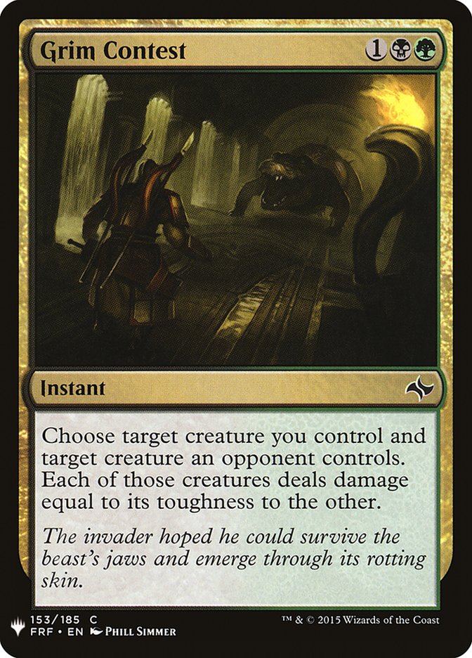 Grim Contest [Mystery Booster] | Exor Games Summserside