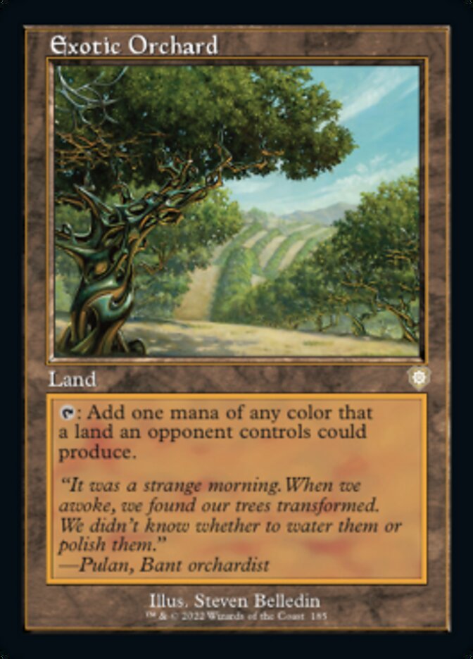 Exotic Orchard (Retro) [The Brothers' War Commander] | Exor Games Summserside