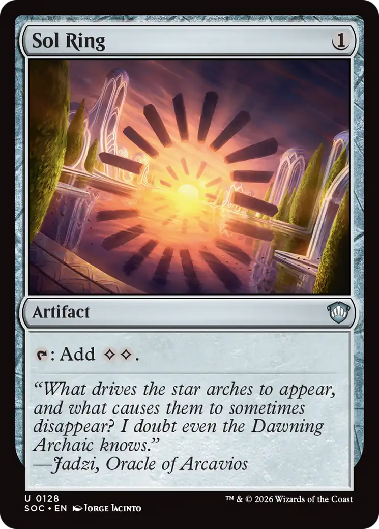 Sol Ring [Secrets of Strixhaven Commander] | Exor Games Summserside