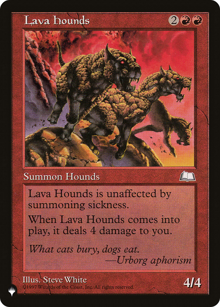 Lava Hounds [The List] | Exor Games Summserside