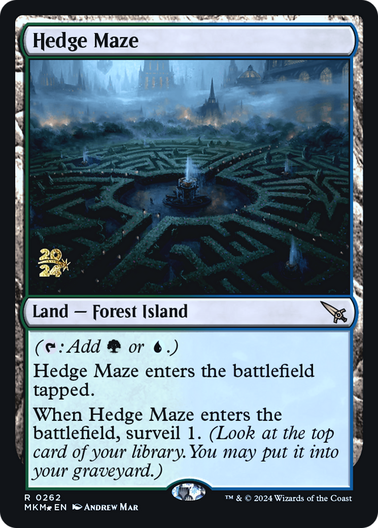 Hedge Maze [Murders at Karlov Manor Prerelease Promos] | Exor Games Summserside