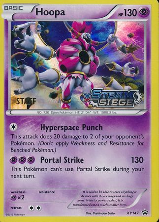 Hoopa (XY147) (Staff) [XY: Black Star Promos] | Exor Games Summserside