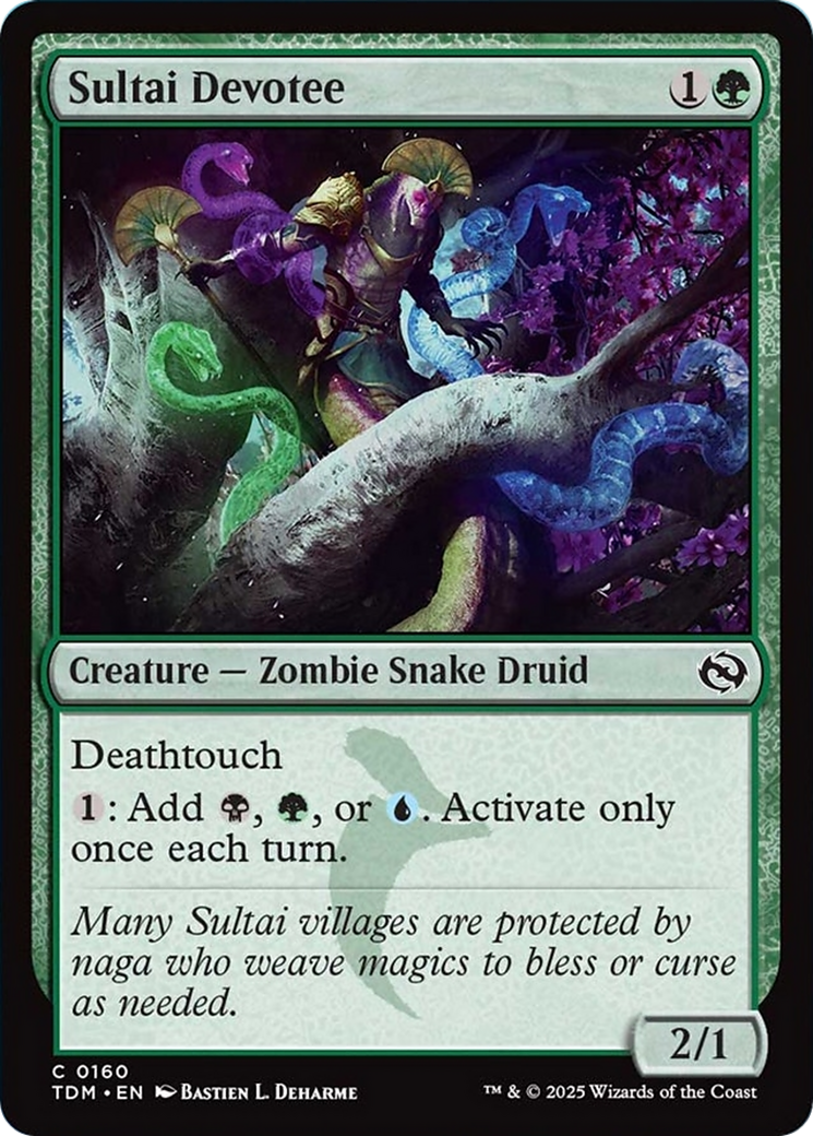 Sultai Devotee [Tarkir: Dragonstorm] | Exor Games Summserside