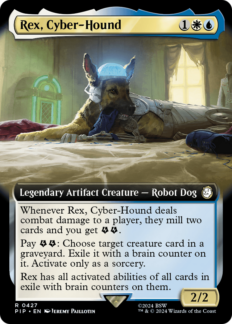 Rex, Cyber-Hound (Extended Art) [Fallout] | Exor Games Summserside