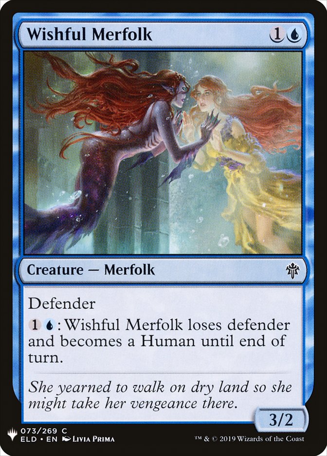 Wishful Merfolk [Mystery Booster] | Exor Games Summserside