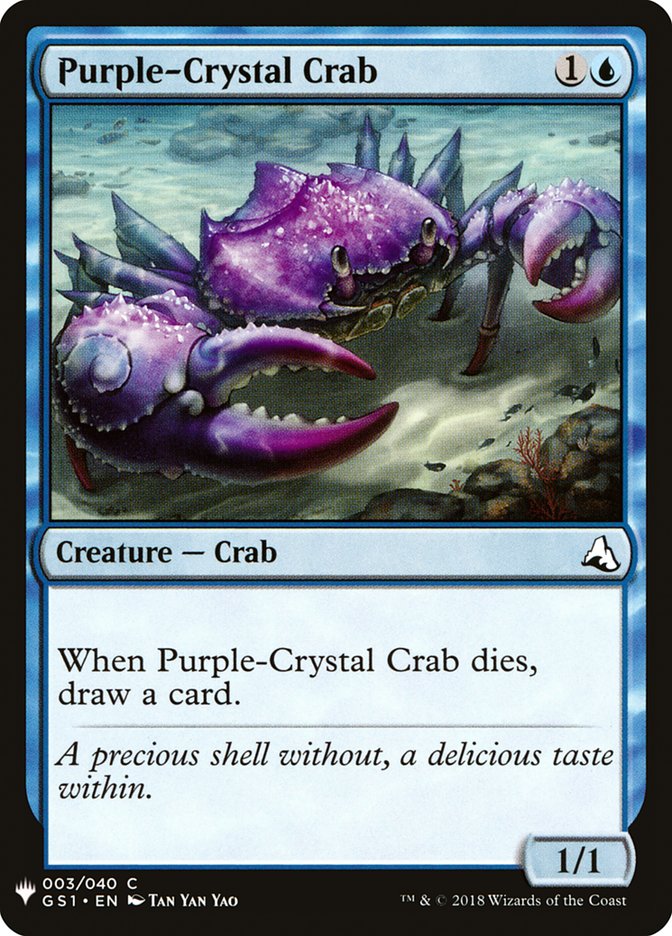 Purple-Crystal Crab [Mystery Booster] | Exor Games Summserside