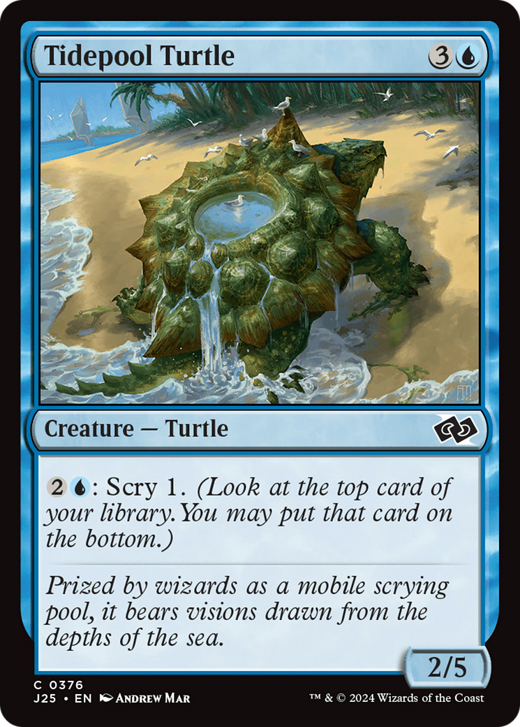 Tidepool Turtle [Foundations Jumpstart] | Exor Games Summserside