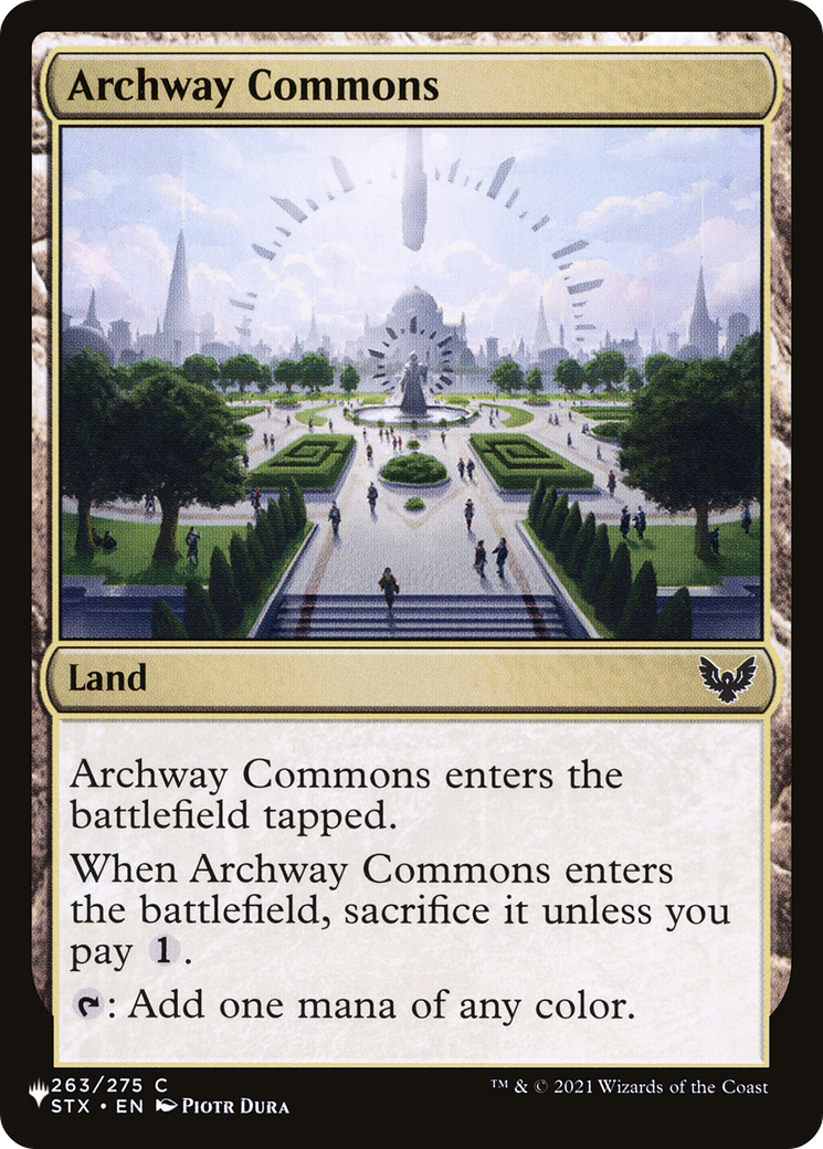 Archway Commons [The List] | Exor Games Summserside