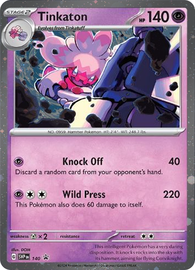 Tinkaton (SVP140) (Cosmos Holo) [SV: Scarlet & Violet Promo Cards] | Exor Games Summserside