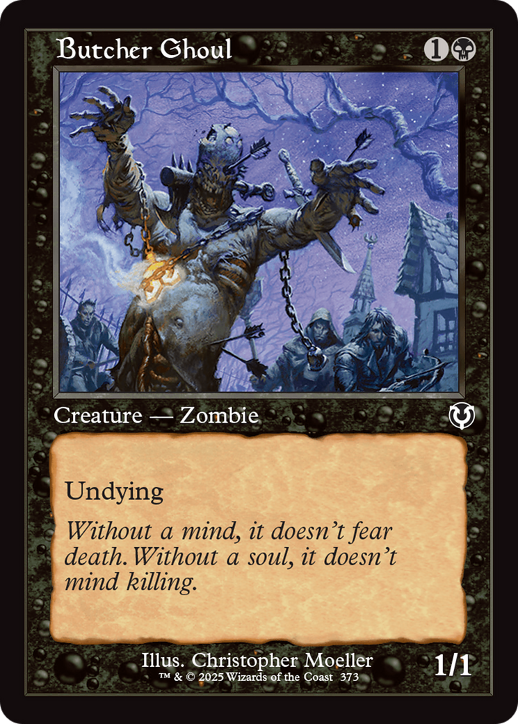 Butcher Ghoul (Retro Frame) [Innistrad Remastered] | Exor Games Summserside