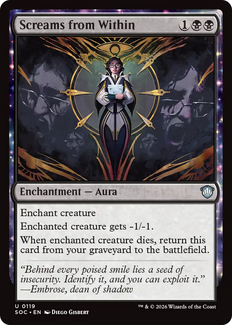 Screams from Within [Secrets of Strixhaven Commander] | Exor Games Summserside