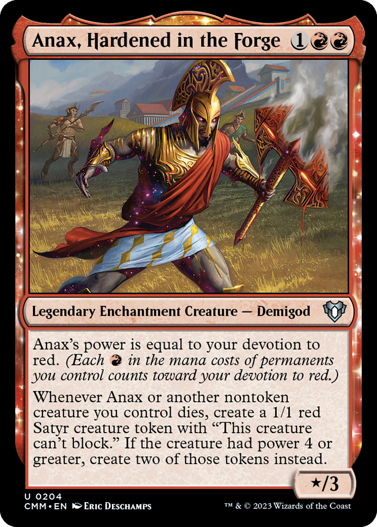 Anax, Hardened in the Forge [Commander Masters] | Exor Games Summserside