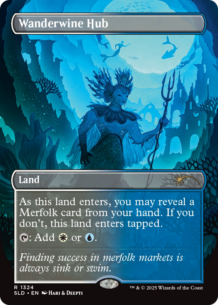 Wanderwine Hub (Rainbow Foil) [Secret Lair Drop Series] | Exor Games Summserside