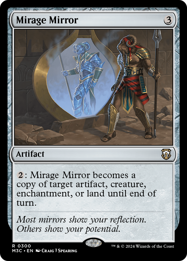 Mirage Mirror (Ripple Foil) [Modern Horizons 3 Commander] | Exor Games Summserside