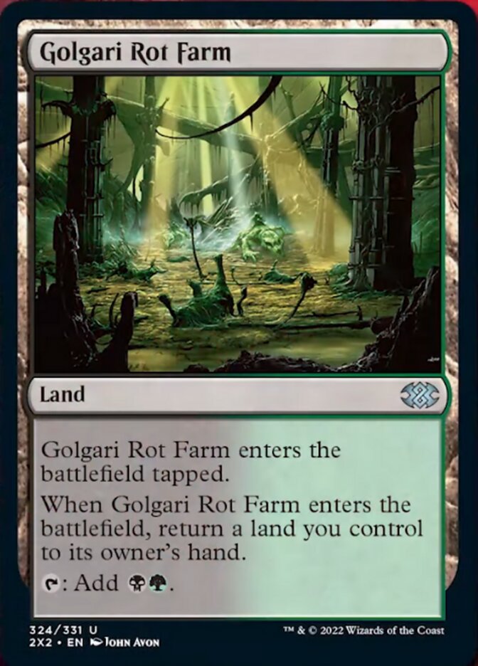 Golgari Rot Farm [Double Masters 2022] | Exor Games Summserside