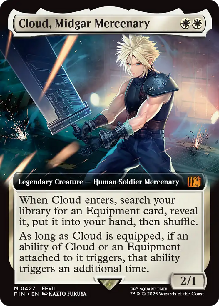 Cloud, Midgar Mercenary (Extended Art) [FINAL FANTASY] | Exor Games Summserside