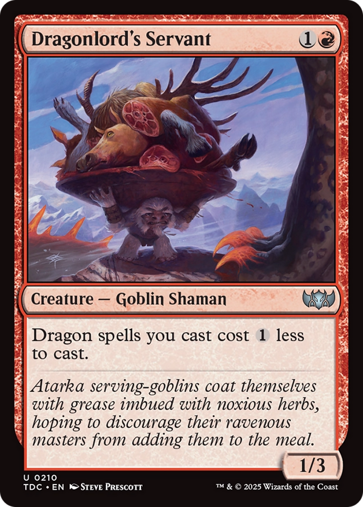 Dragonlord's Servant [Tarkir: Dragonstorm Commander] | Exor Games Summserside