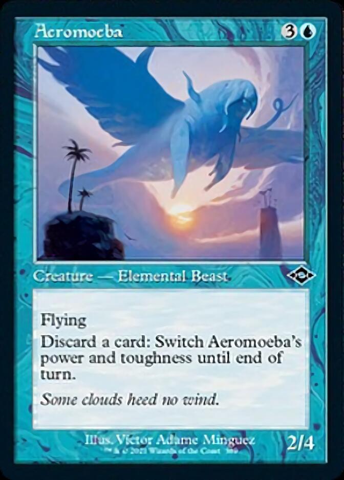 Aeromoeba (Retro Foil Etched) [Modern Horizons 2] | Exor Games Summserside