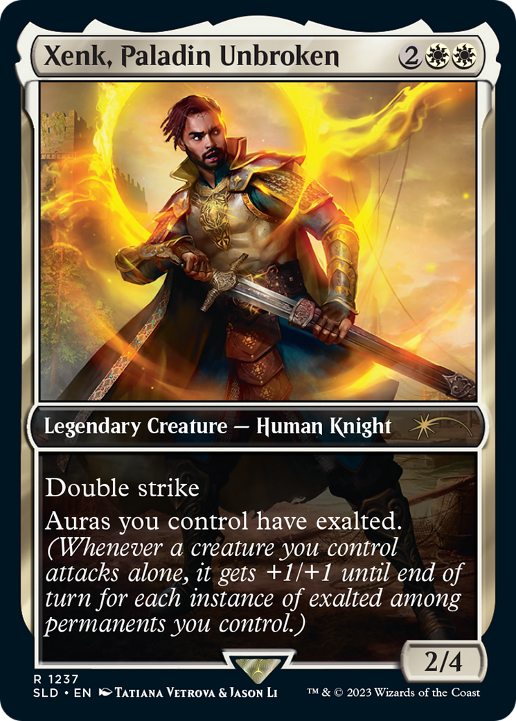 Xenk, Paladin Unbroken [Secret Lair Drop Series] | Exor Games Summserside