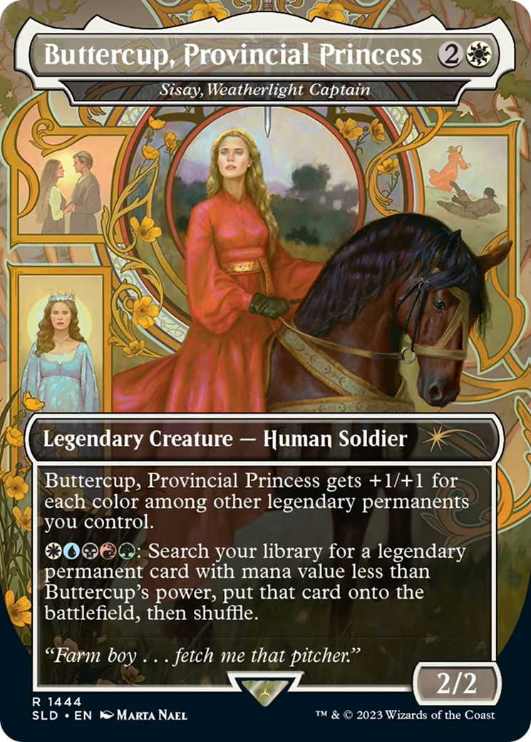 Buttercup, Provincial Princess - Sisay, Weatherlight Captain [Secret Lair Drop Series] | Exor Games Summserside