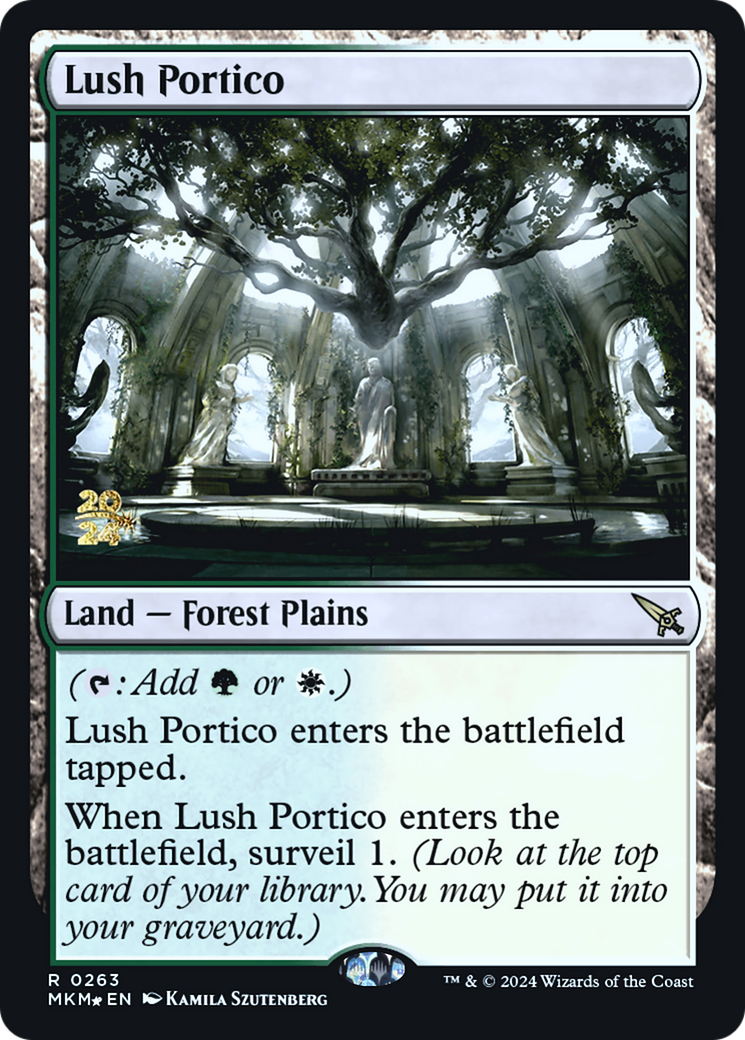 Lush Portico [Murders at Karlov Manor Prerelease Promos] | Exor Games Summserside